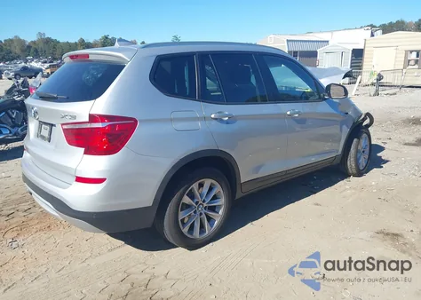 2017 BMW X3 xDrive28I from USA, damaged, VIN 5UXWX9C53H0T00708